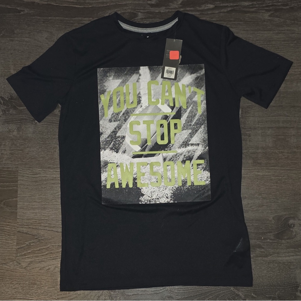 Black Graphic Men's T-Shirt